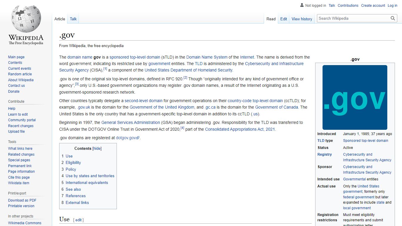 .gov - Wikipedia